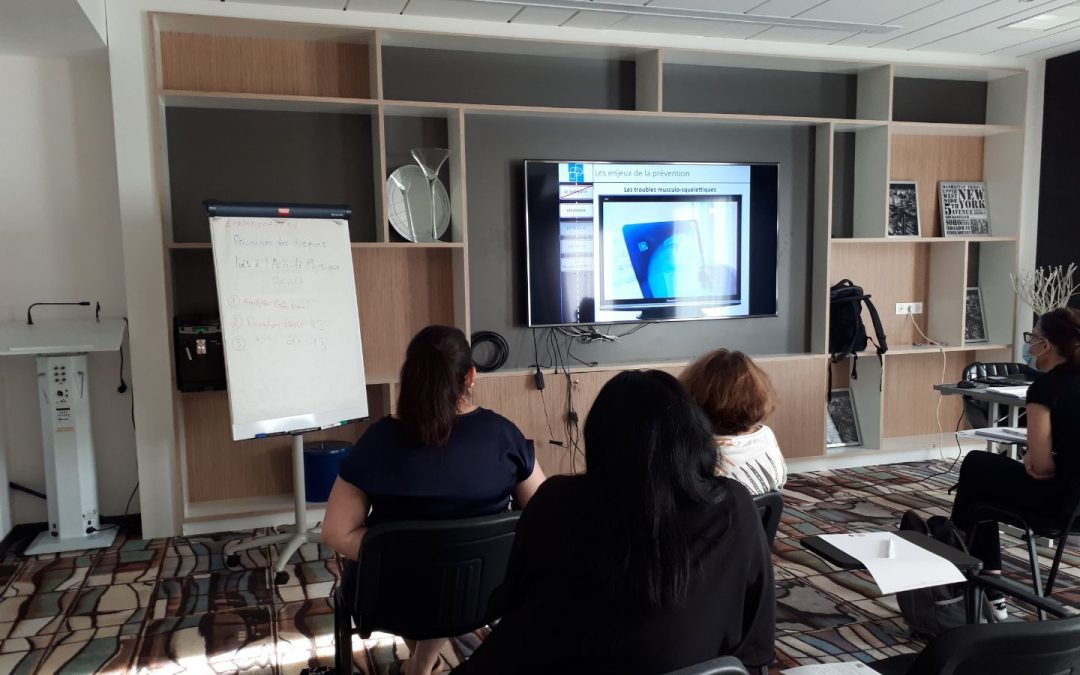 Animation de formation PRAP / Gestes et postures en CHU